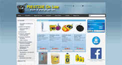 Desktop Screenshot of prestigeonline.it